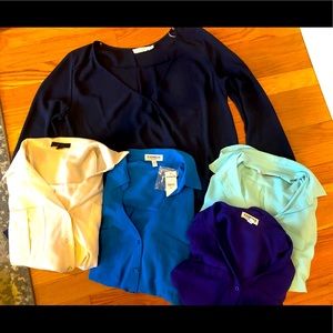 6 Women’s work blouses